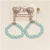 Orecchini Vidali Gioielli Donna in Argento Turchese ORAR-58-34 - ORAR-58-34